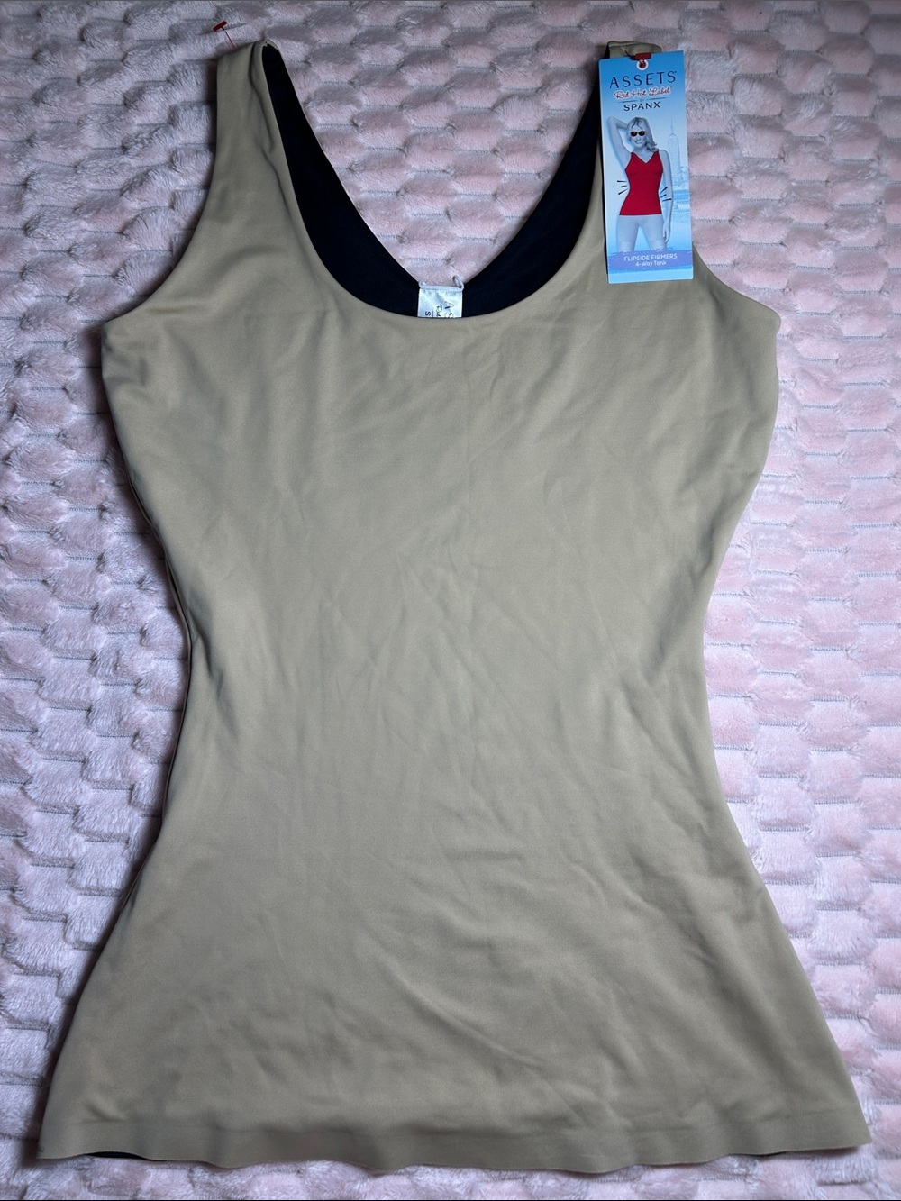 NWT Assets Red Hot Label By Spanx 4-Way Tank